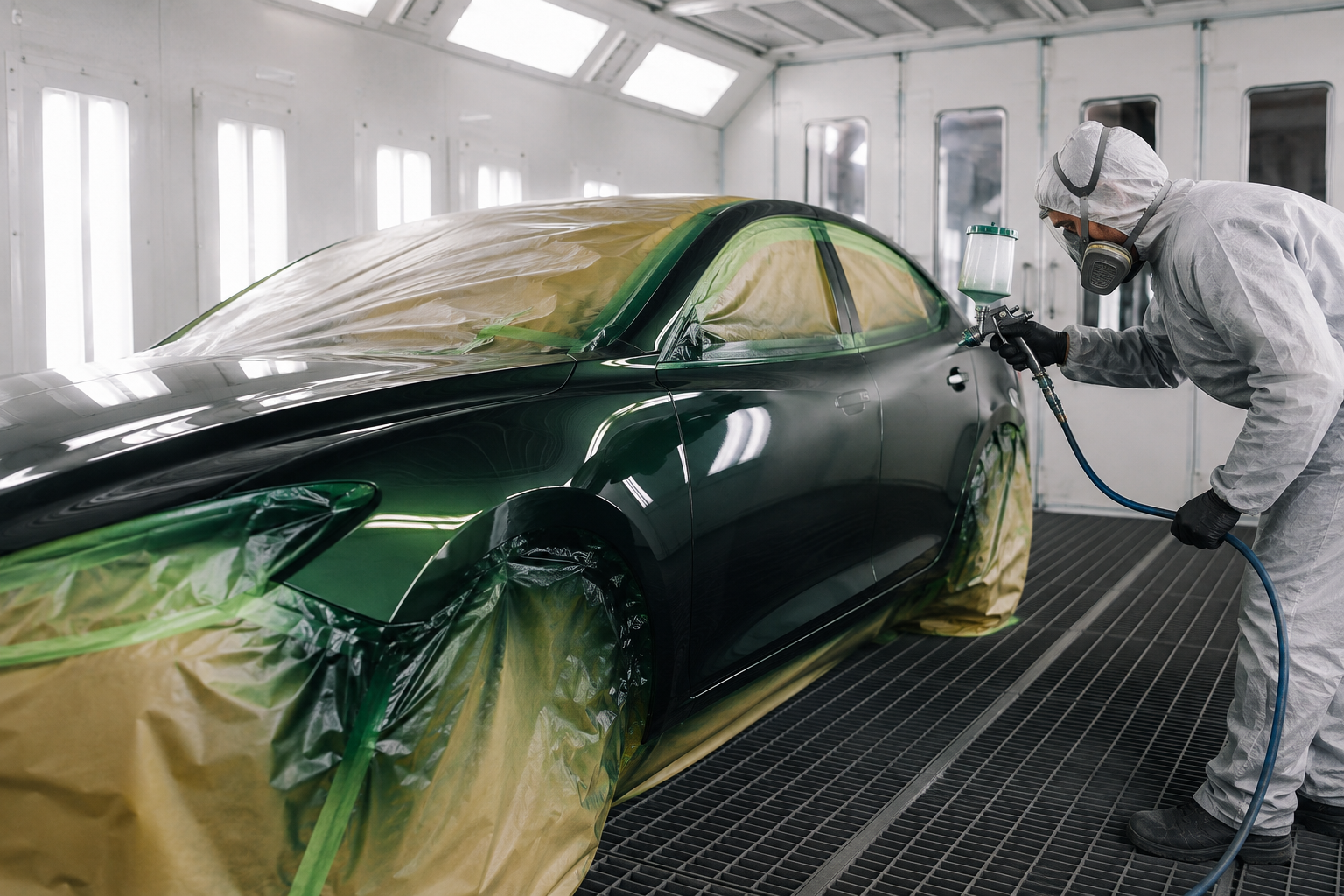Professional automotive painting and refinishing